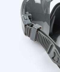 Watery snorkel set for adults - Fisher/Cliff - Blue/gray