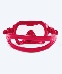 Watery snorkel set for adults - Fisher/Cliff - Pink/red
