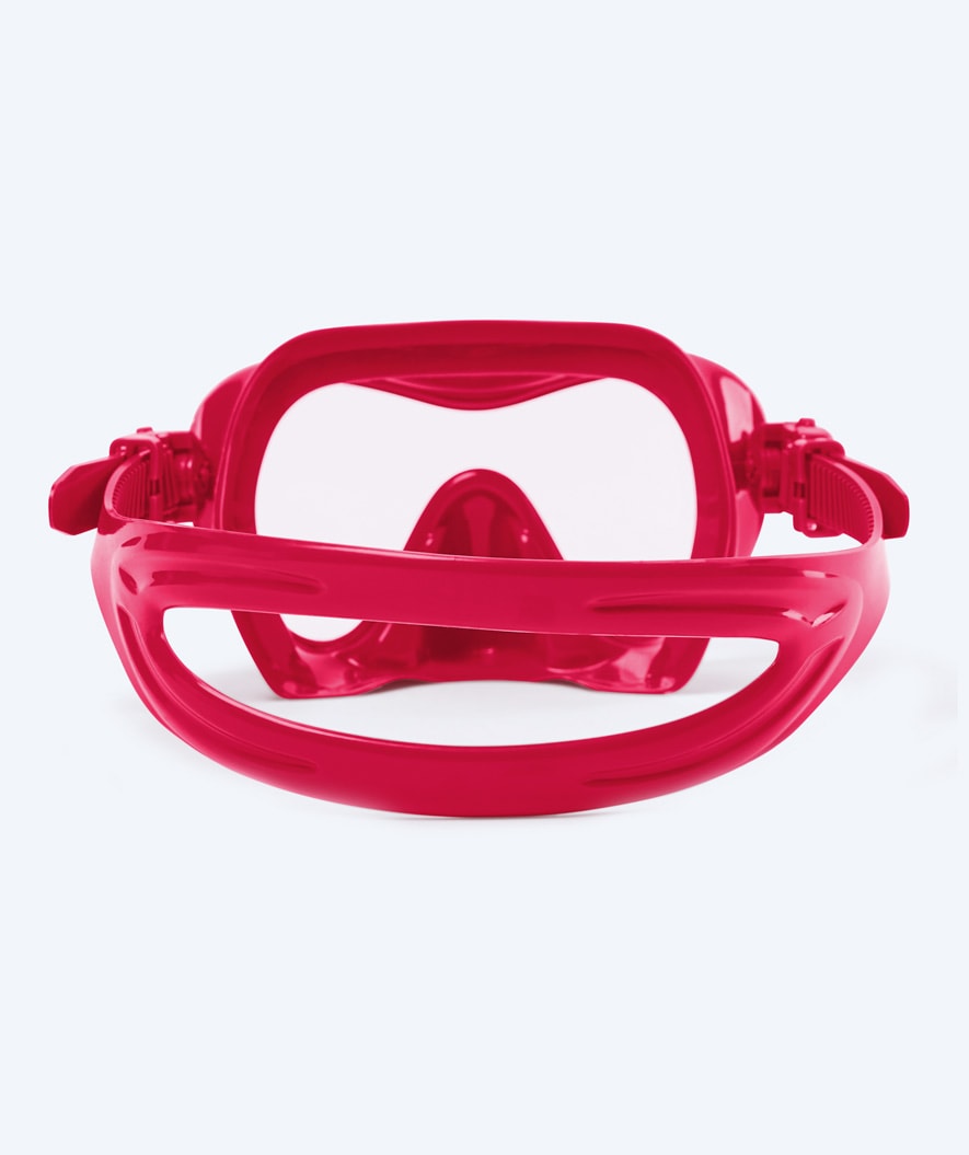 Watery snorkel set for adults - Fisher/Cliff - Pink/red