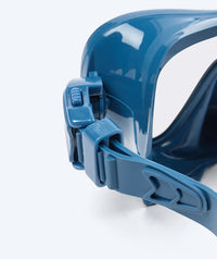Watery Combo snorkel set for kids - Cliff - Dark blue