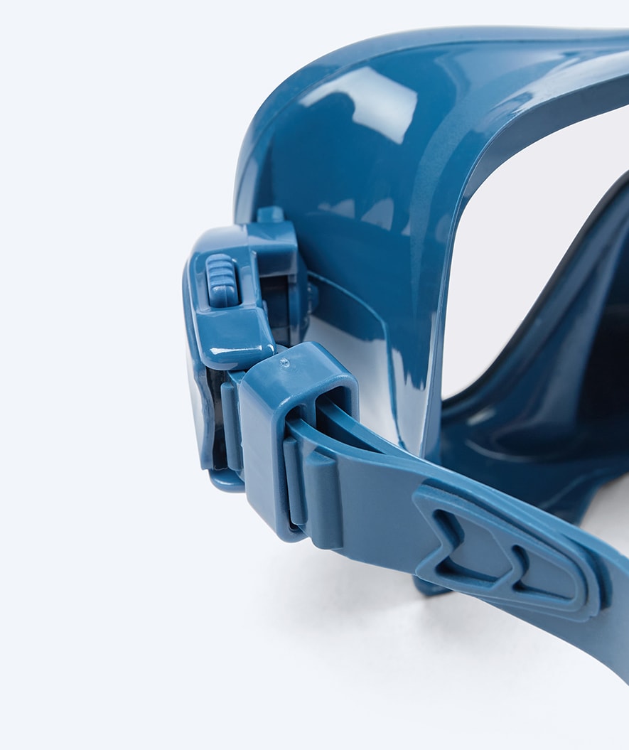 Watery Combo snorkel set for kids - Cliff - Dark blue