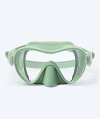 Watery Combo snorkel set for kids - Cliff - Green