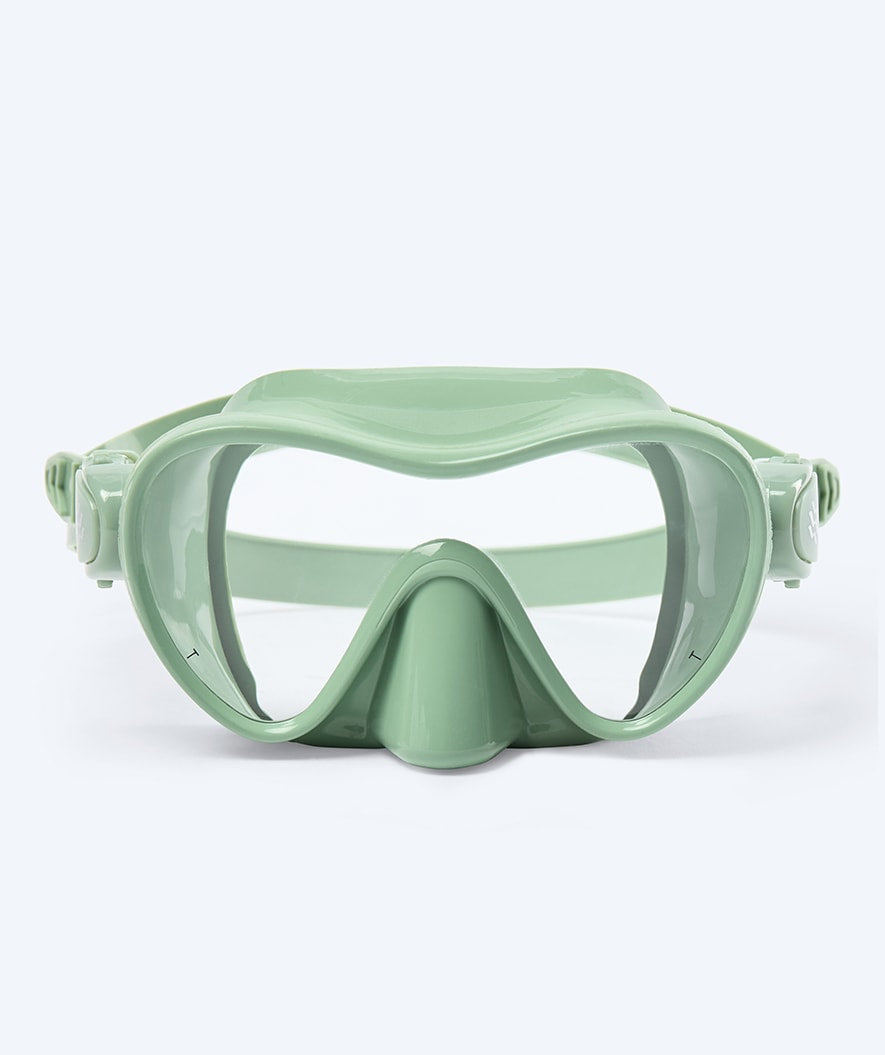 Watery Combo snorkel set for kids - Cliff - Green