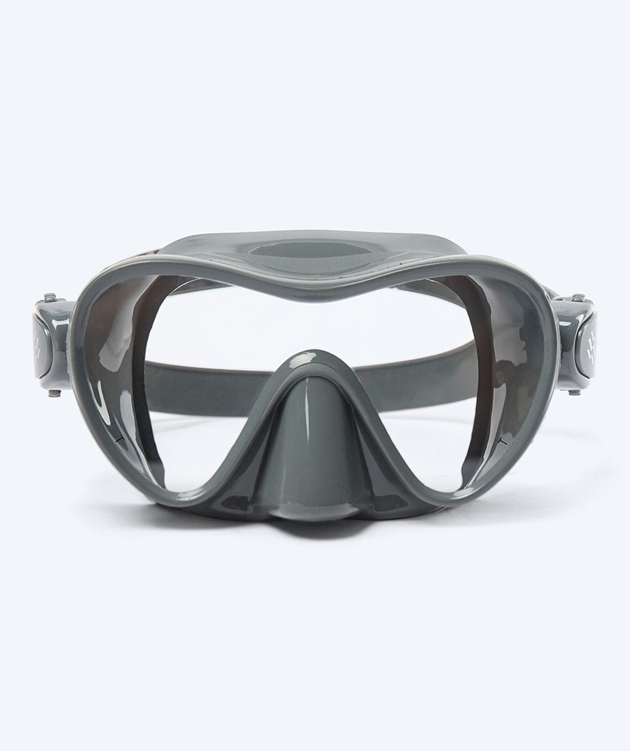 Watery Combo snorkel set for kids - Cliff - Grey