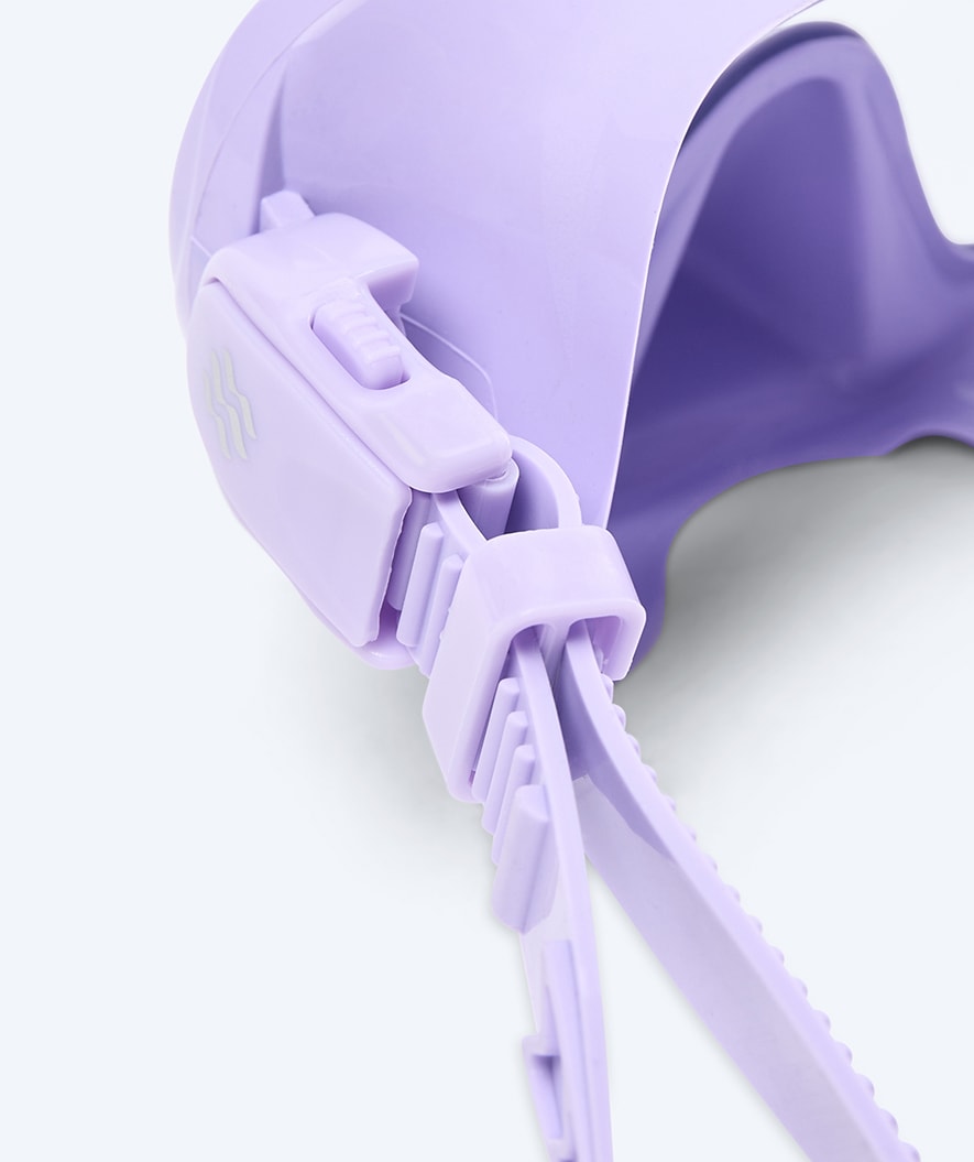 Watery Combo snorkel set for kids - Cliff - Purple