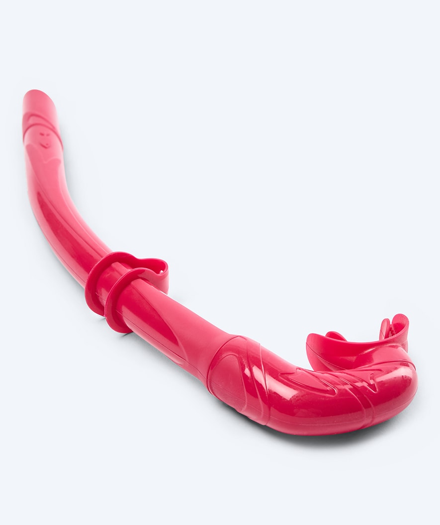 Watery snorkel for kids (4-12) - Cliff - Dark red