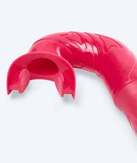 Watery snorkel for kids (4-12) - Cliff - Dark red