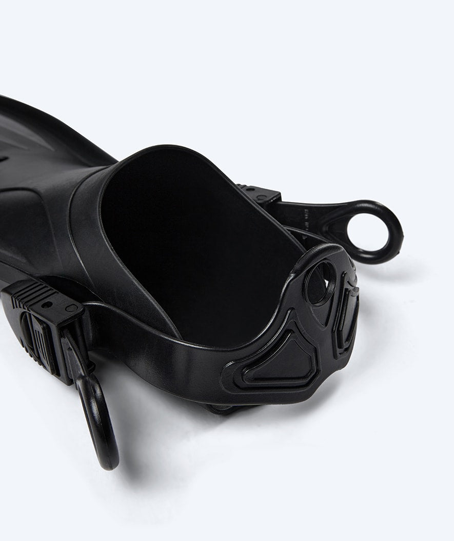 Watery diving fins for adults - Delmere - Black