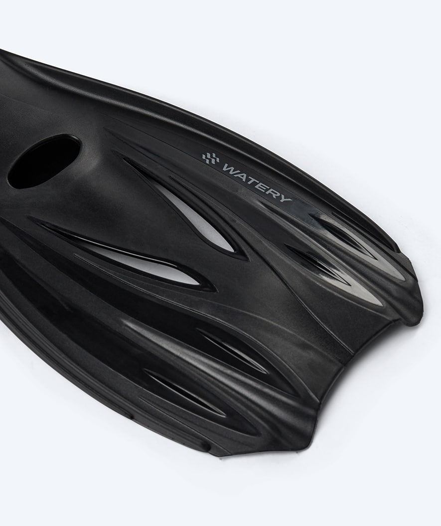 Watery diving fins for adults - Delmere - Black