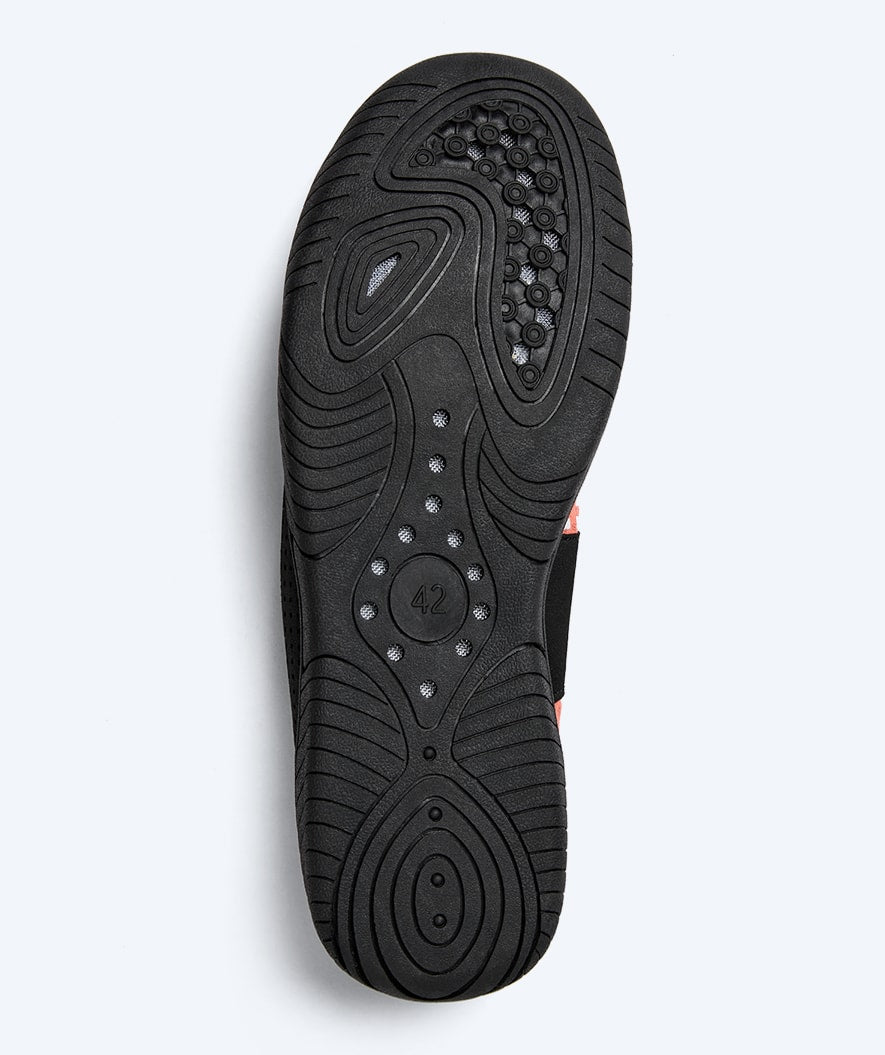 Watery swim shoes for adults - Devera - Coral