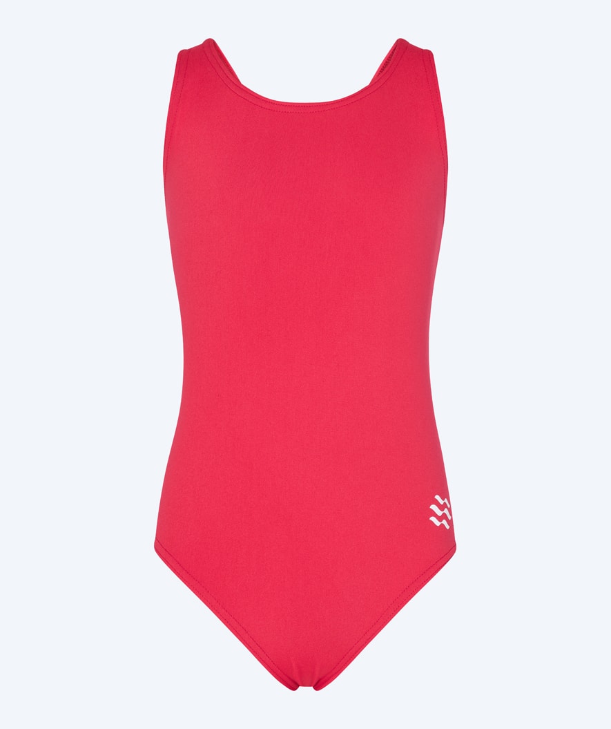 Watery swimsuit for girls - Eco Poolparty - Papaya Pink