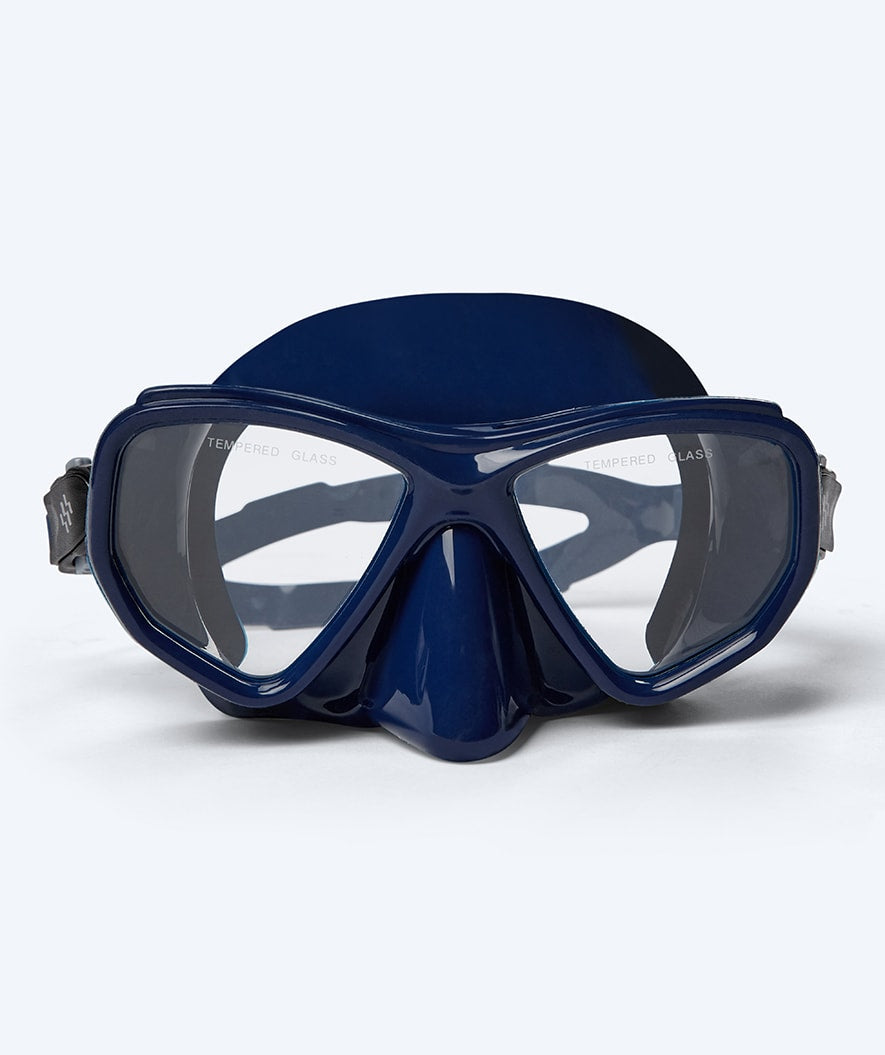 Watery snorkel set for adults (from 15 years) - Fenton/Rilian - Dark blue/black