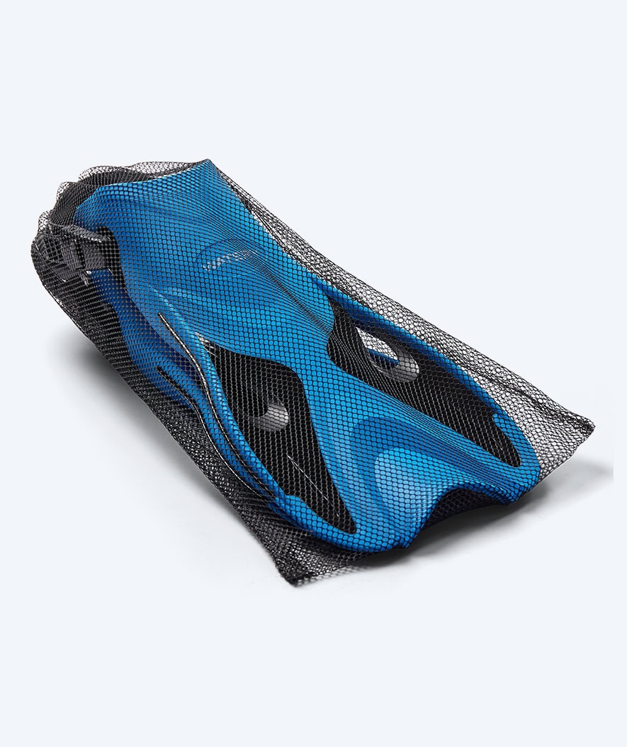 Watery short swim fins - Fisher - Blue/black