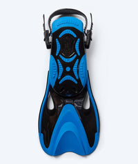 Watery short swim fins - Fisher - Blue/black