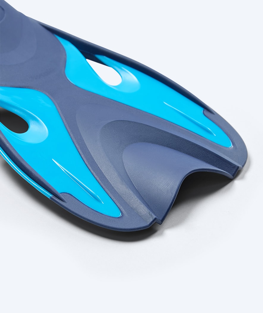 Watery short swim fins - Fisher - Blue
