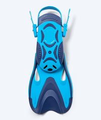 Watery short swim fins - Fisher - Blue