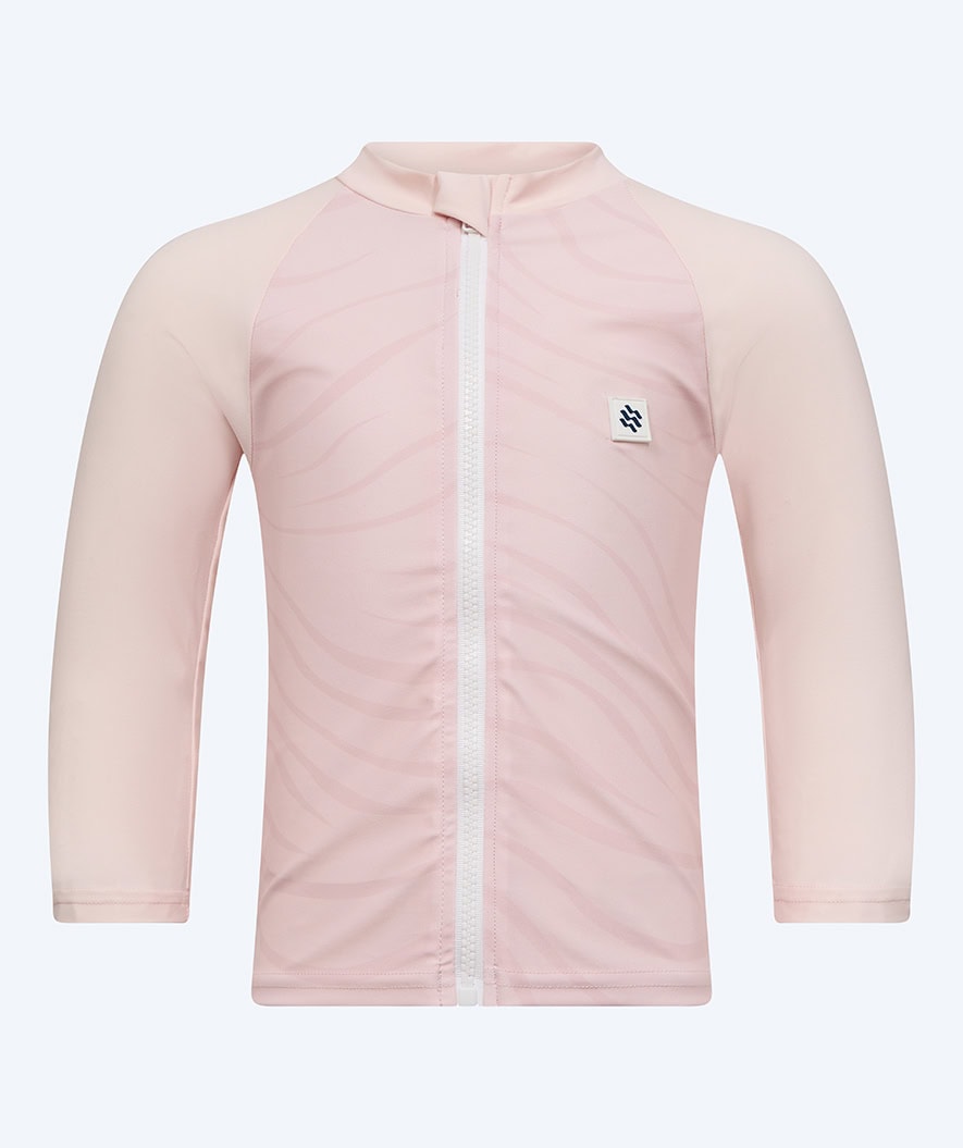 Watery UV-shirt for kids - Fjord Long Sleeve Rashguard - Pink