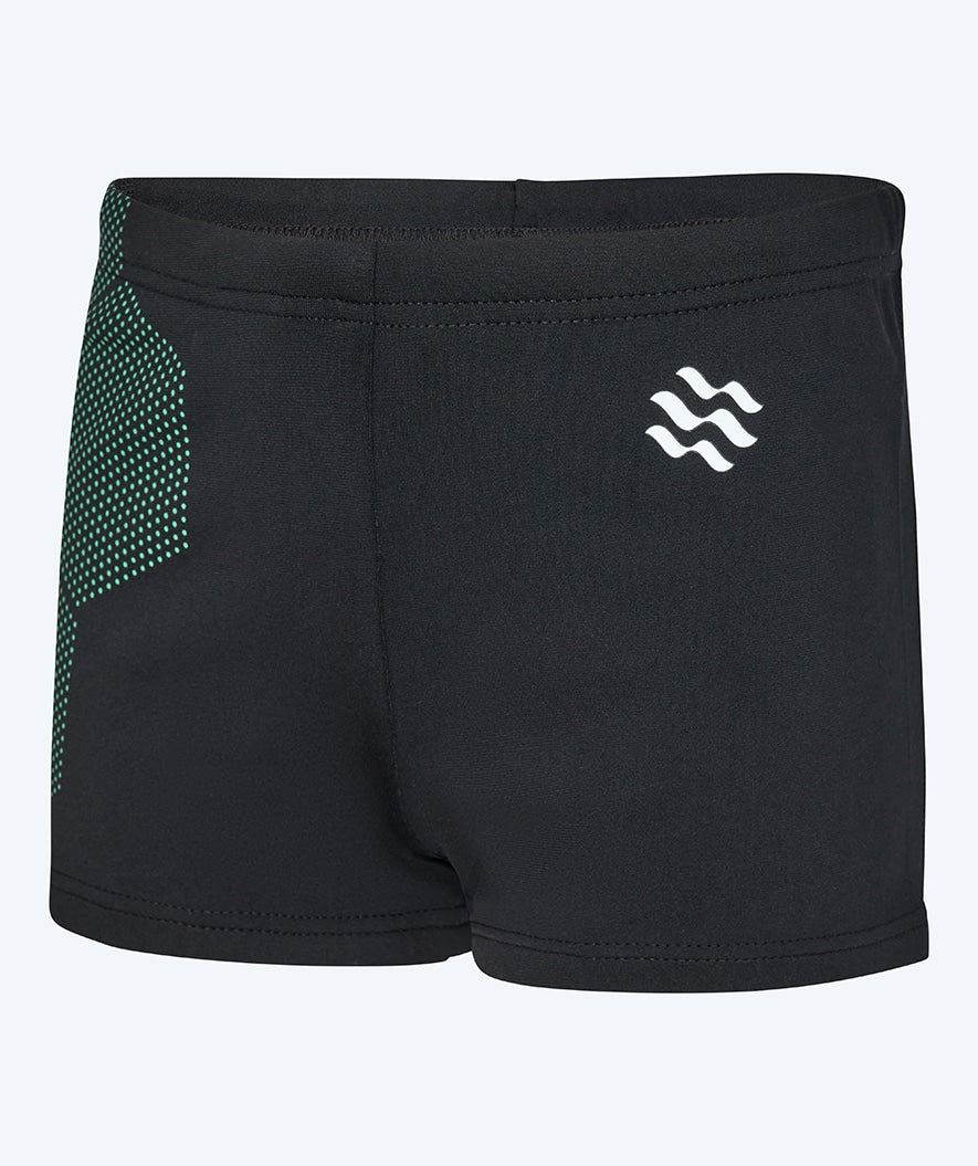 Watery swim trunks for boys - Flaming Vegas Eco - Green Corner