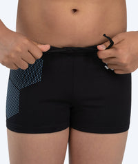 Watery swim trunks for boys - Flaming Vegas Eco - Blue Corner