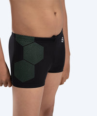 Watery swim trunks for boys - Flaming Vegas Eco - Green Corner