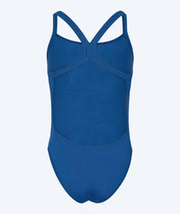 Watery swimsuit for girls - Freestyler Solid - Dark Blue