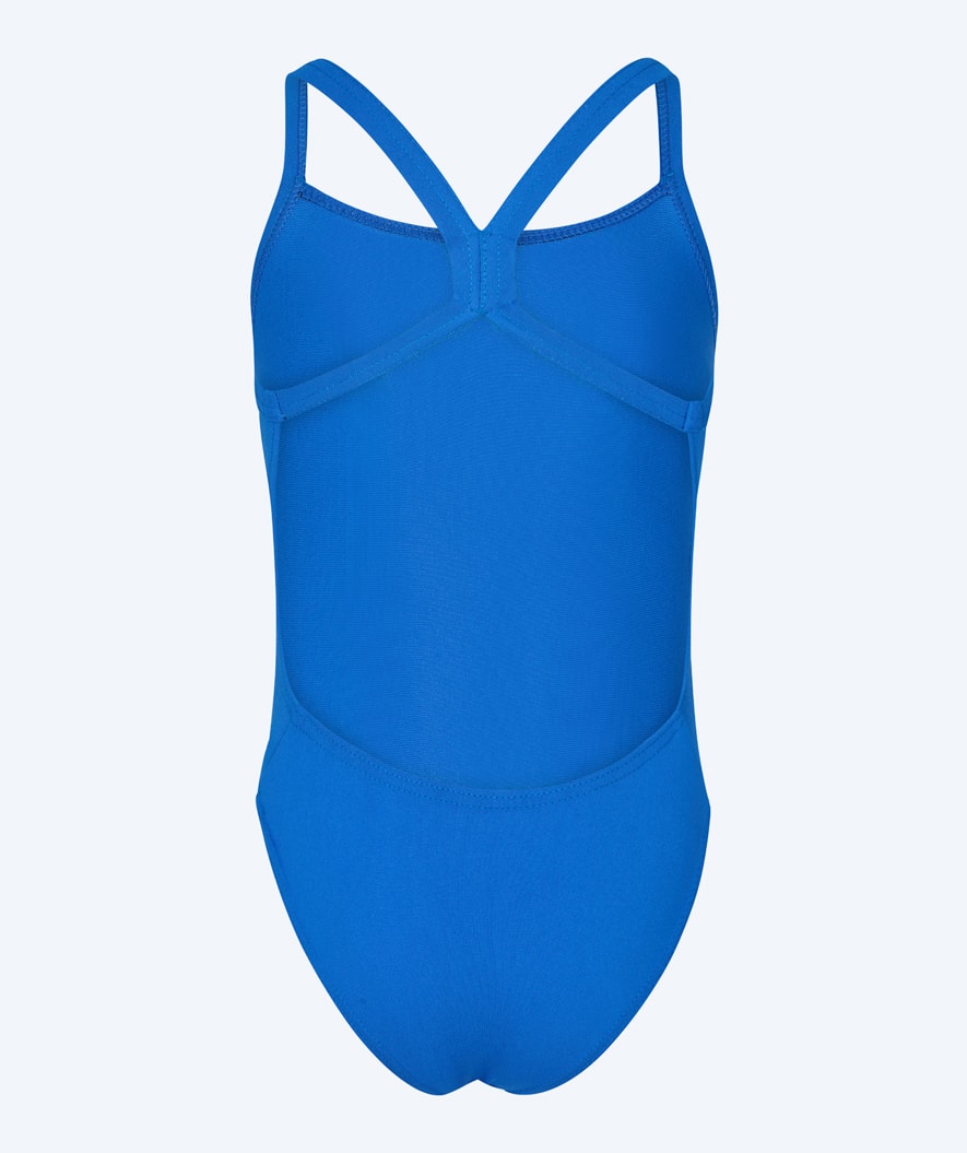 Watery swimsuit for girls - Freestyler Solid - Sky Blue