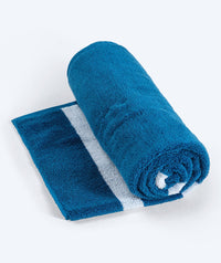 Watery beach towel - Heat Swim Cotton - Delta Blue