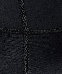 Watery neopren hood with neck - Hedgehog (3mm) - Black