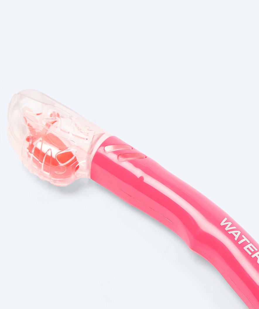 Watery full-dry snorkel for adults - Hudson - Red/pink