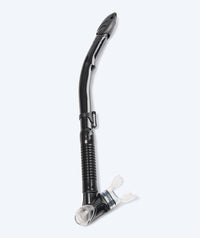 Watery Combo snorkel set for adults - Hudson Semi-Dry - Black