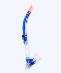 Watery Combo snorkel set for adults - Hudson Semi-Dry - Blue