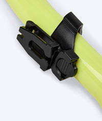 Watery full-dry snorkel for adults - Hudson - Yellow