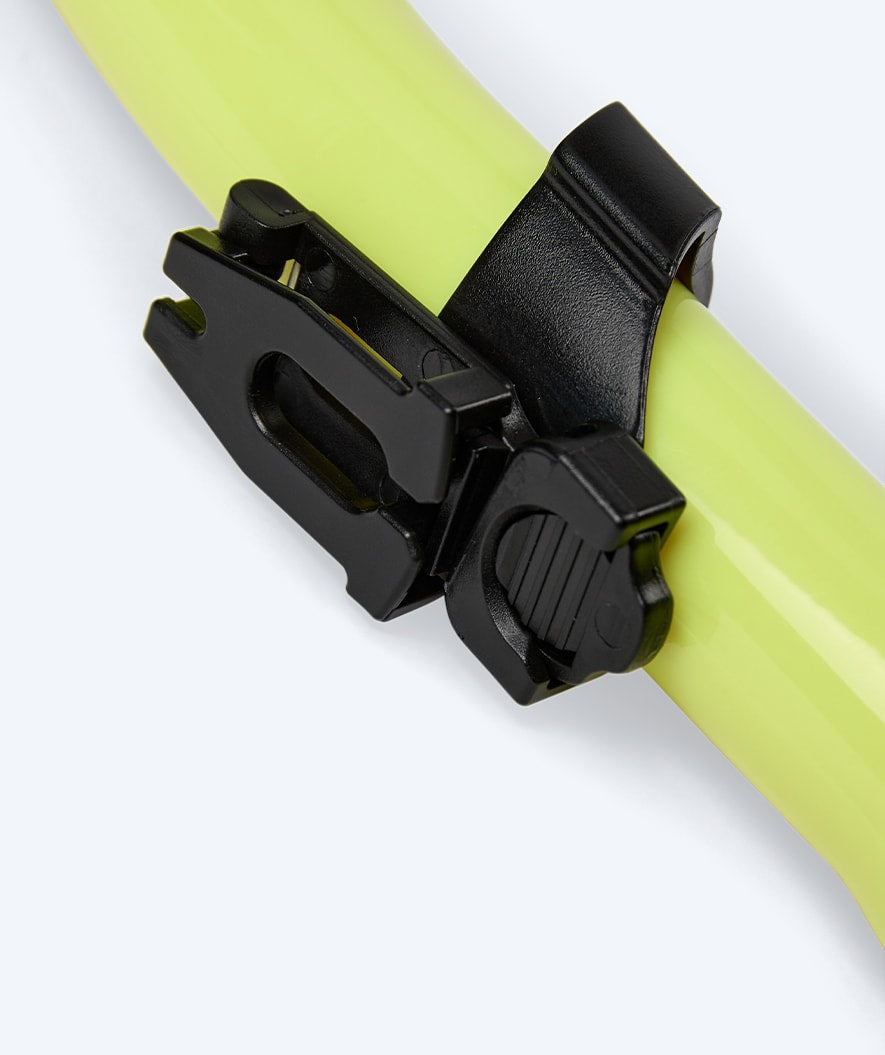 Watery full-dry snorkel for adults - Hudson - Yellow