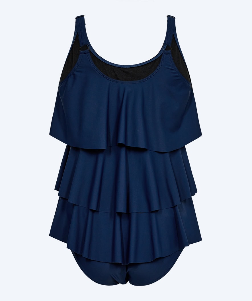 Watery swimsuit with skirt for women - Hydra - Dark blue