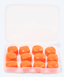 Watery earplugs for kids - Indra 6 pairs - Orange