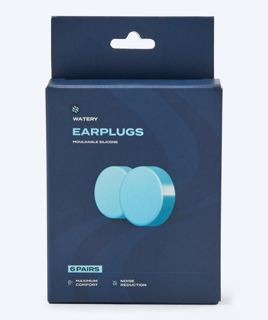 Watery earplugs for kids - Indra 6 pairs - Pink