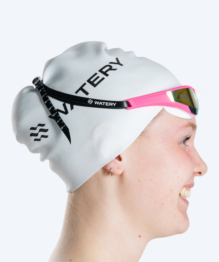 Watery swim goggles - Instinct Elite Mirror - Pink/gold