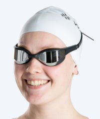 Watery swim goggles - Instinct Elite Mirror - Black/silver