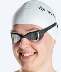 Watery swim goggles - Instinct Elite Mirror - Black/silver
