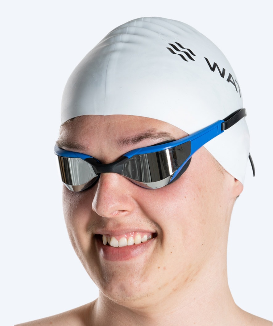 Watery swim goggles - Instinct Elite Mirror - Blue/silver