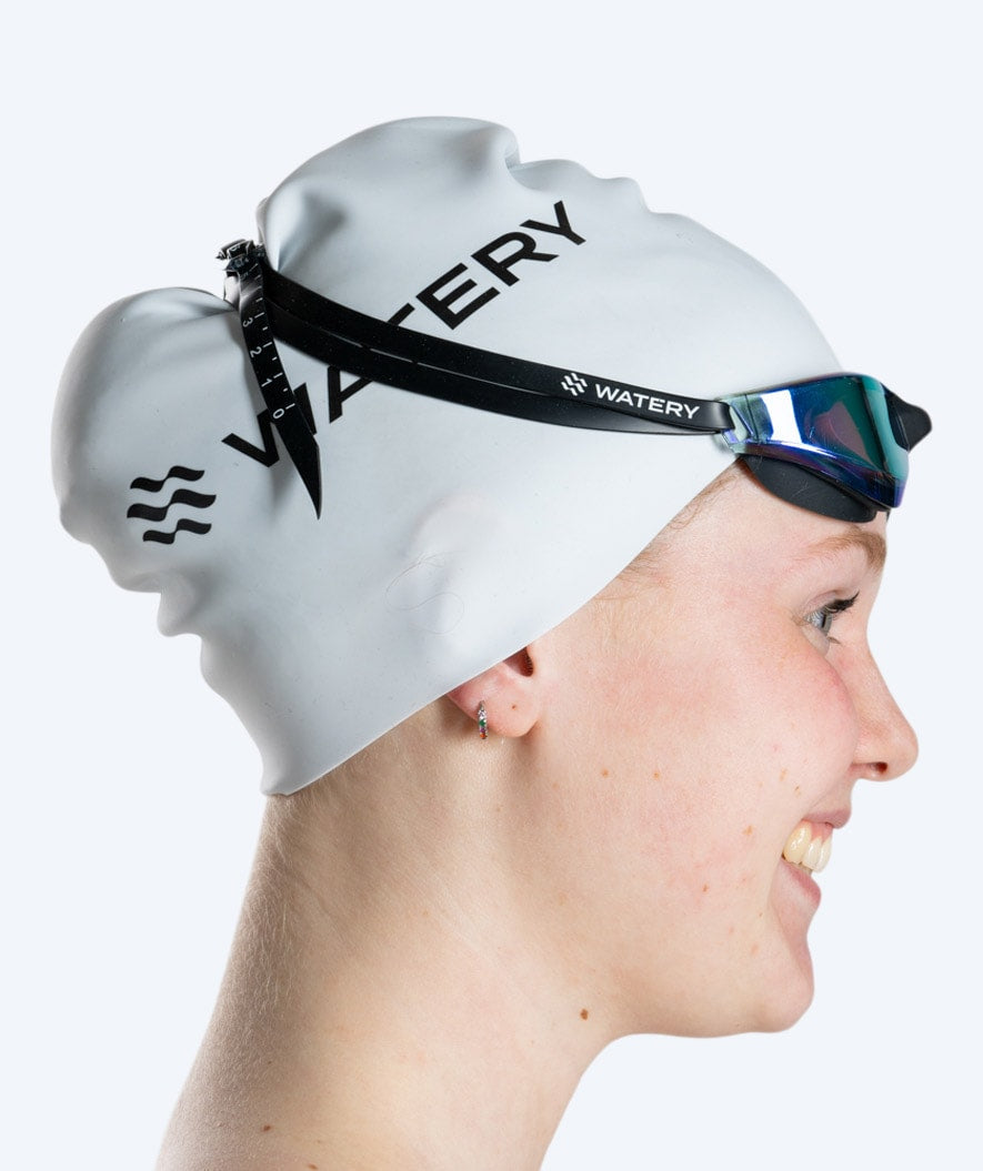 Watery swim goggles - Instinct Mirror - Black/gold