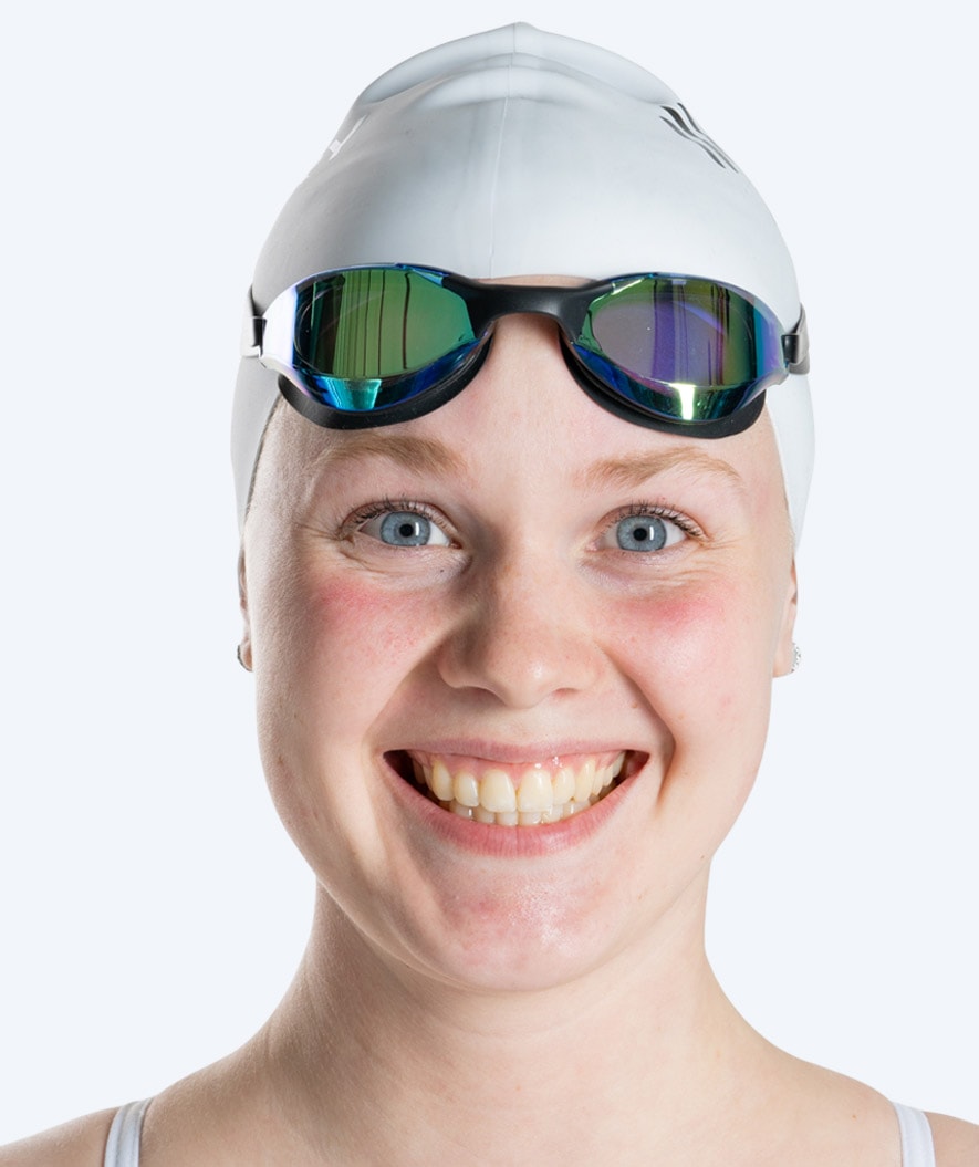 Watery swim goggles - Instinct Mirror - Black/gold