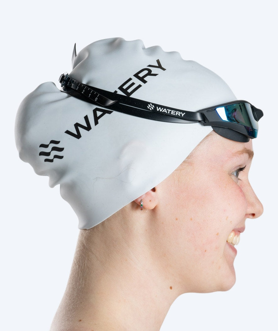 Watery swim goggles - Instinct Ultra Mirror - Black/blue