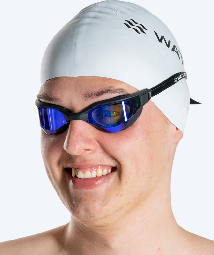 Watery swim goggles - Instinct Ultra Mirror - Black/blue