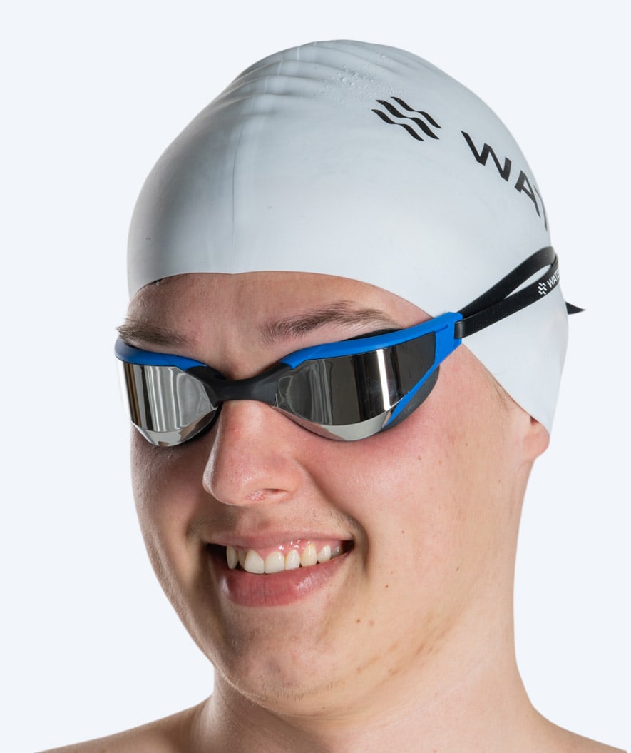Watery swim goggles - Instinct Ultra Mirror - Blue/silver