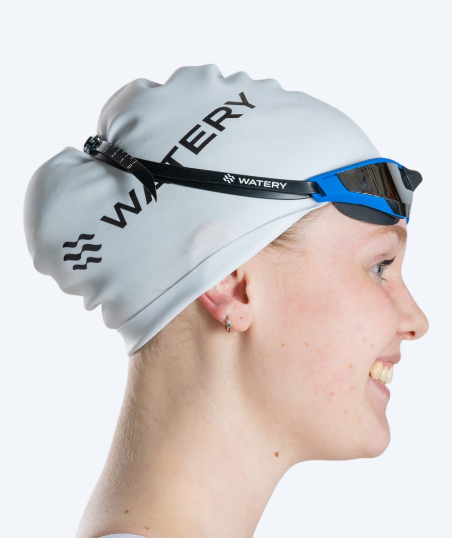 Watery swim goggles - Instinct Ultra Mirror - Blue/silver