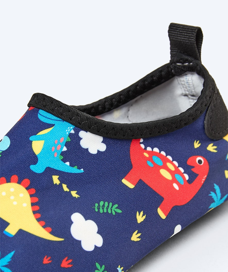 Watery swim socks for kids - Irving - Dinosaurs