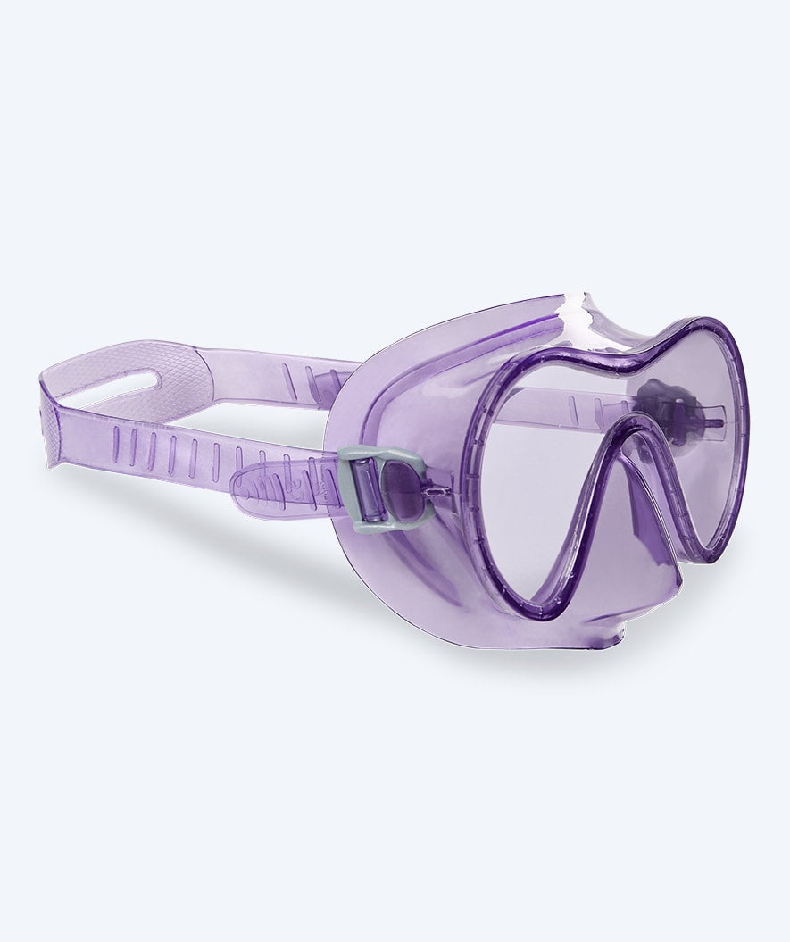 Watery diving mask for junior (8-15) - Jubal - Purple