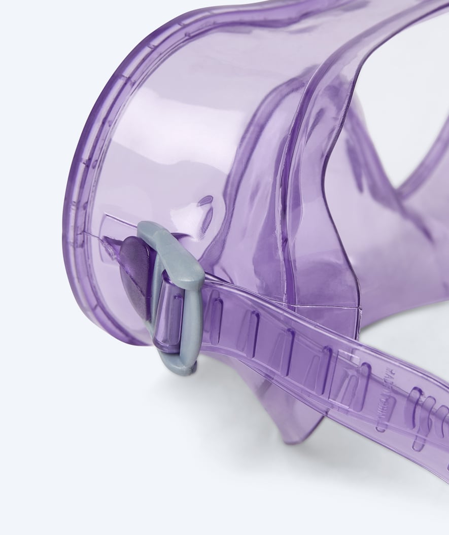 Watery diving mask for junior (8-15) - Jubal - Purple