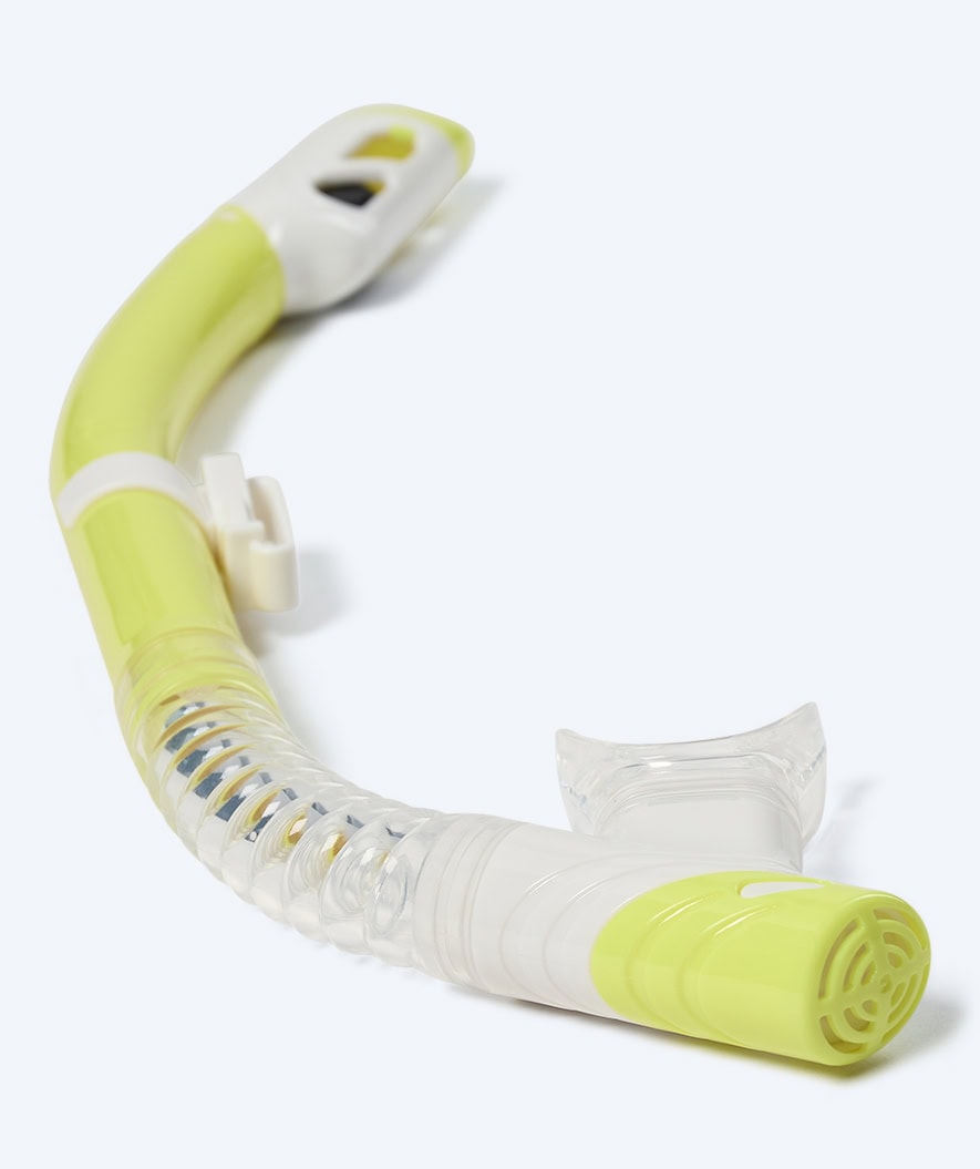 Watery full-dry snorkel for kids - Triton 2.0 - Yellow
